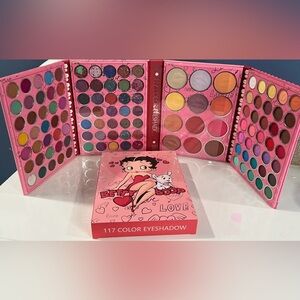 Betty Boop 117 Color Eyeshadow Palette - Bold and Playful Shades